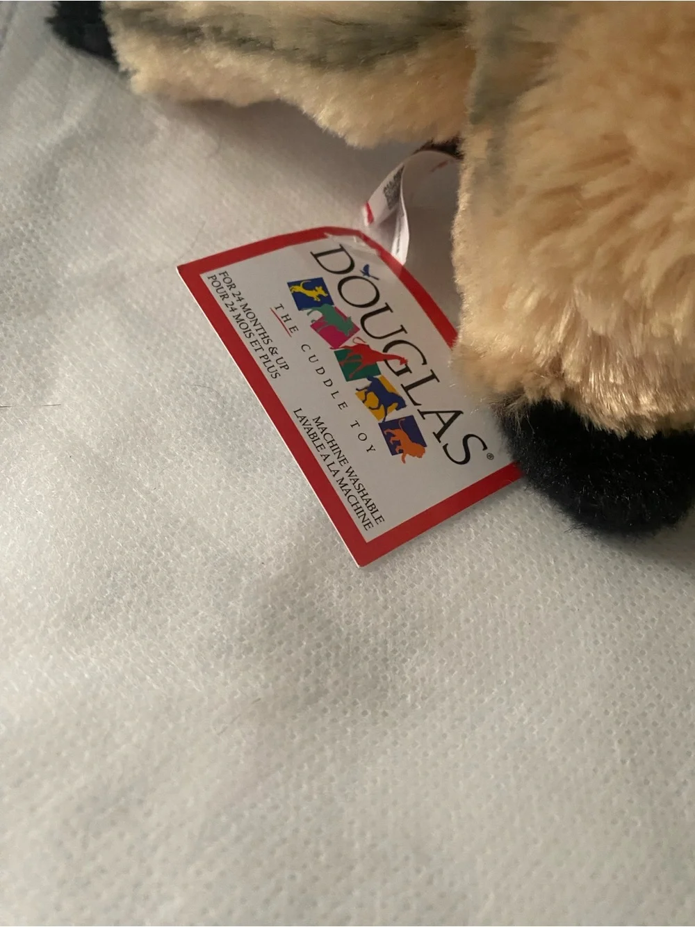NWT Douglas Toys Plush Dapper Ferret Stuffed Animal Black Footed Realistic